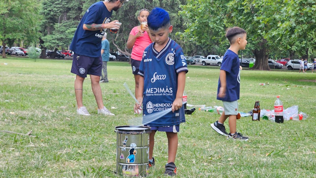 Este pequeño Caudillo se hizo sentir con el redoblante (UNO/Nicolás Ríos) Este pequeño Caudillo se hizo sentir con el redoblante (UNO/Nicolás Ríos)