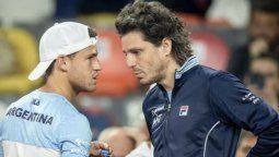 Gaudio confirmó para la Copa Davis a Schwartzman