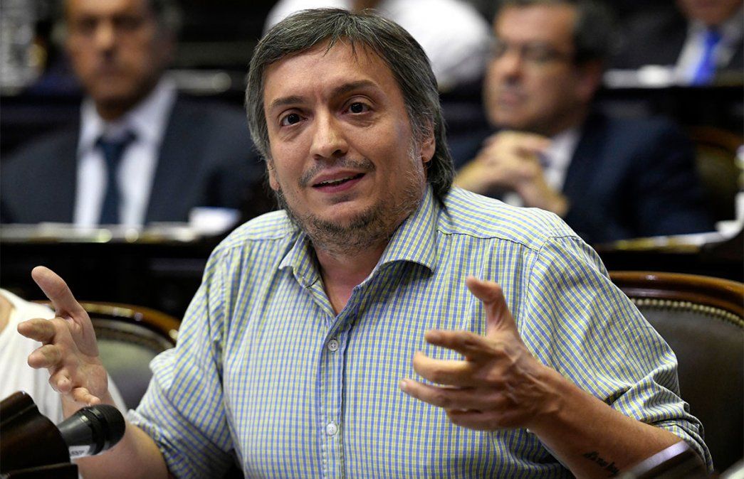 Máximo Kirchner presentó un proyecto en Diputados para evitar especulaciones financieras con los incendios. Foto: NA.&nbsp;