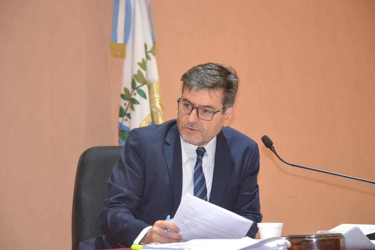 El juez que dictó la sentencia por el juicio en San Rafael. El juez que dictó la sentencia por el juicio en San Rafael.