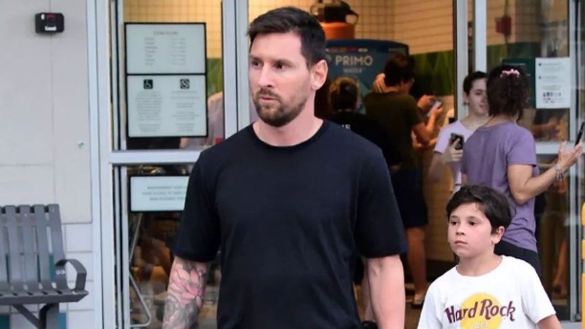 Lionel Messi se entrenó por segunda vez en el inter Miami.