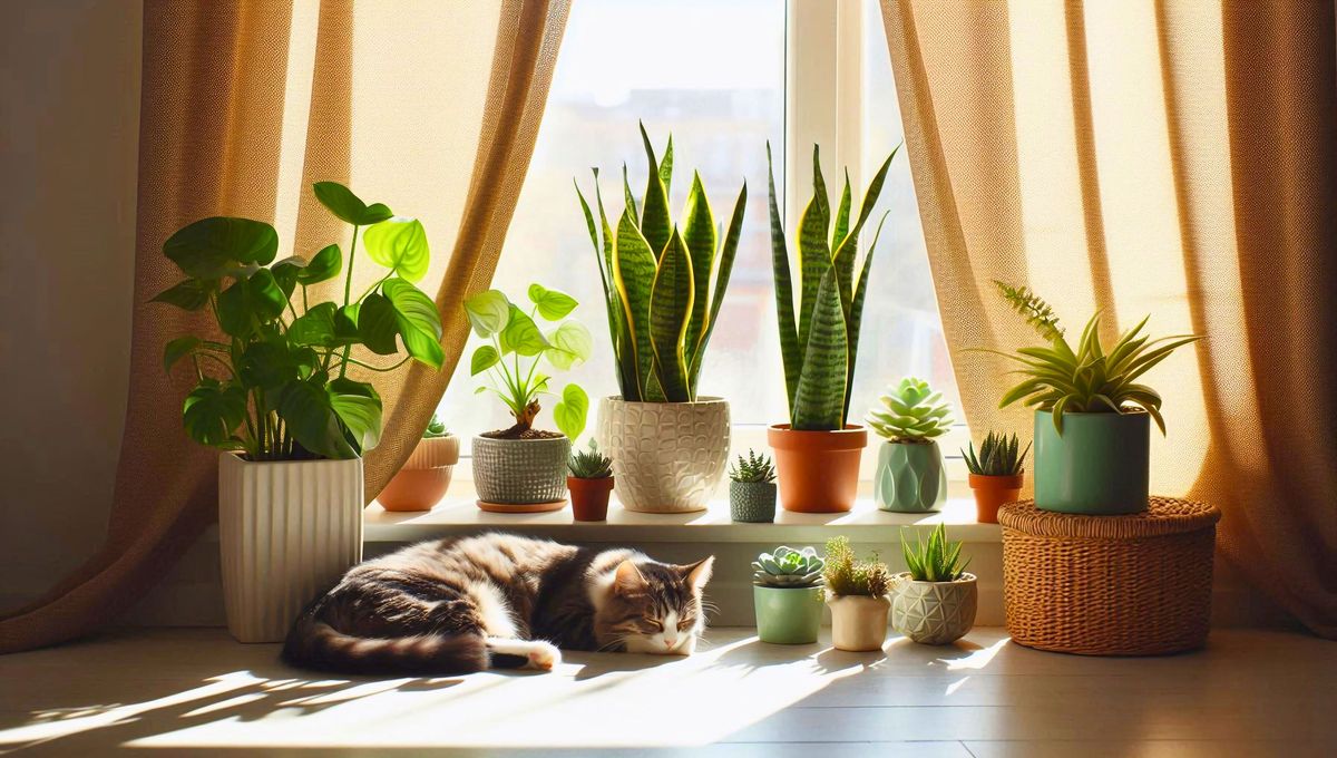 Las plantas de interior viven muy bien en espacios internos y resguardados Las plantas de interior viven muy bien en espacios internos y resguardados