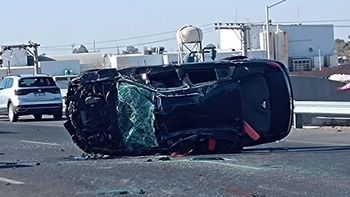 Tragedia en la ruta 40: una mendocina murió tras volcar con su auto en San Juan