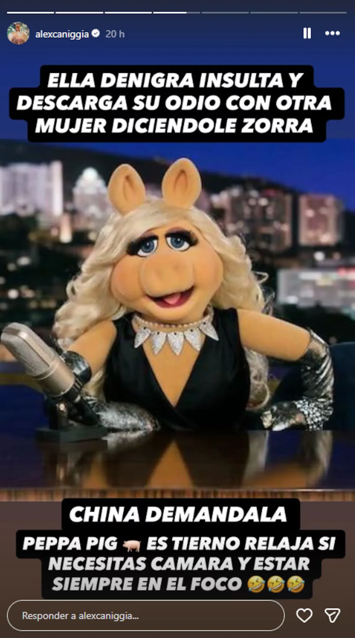 Alex Caniggia redobló la apuesta contra Wanda Nara. Alex Caniggia redobló la apuesta contra Wanda Nara.