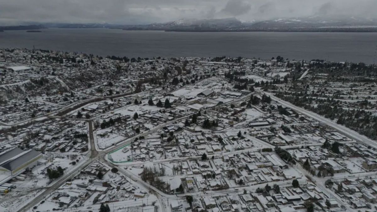 Nieve en Bariloche