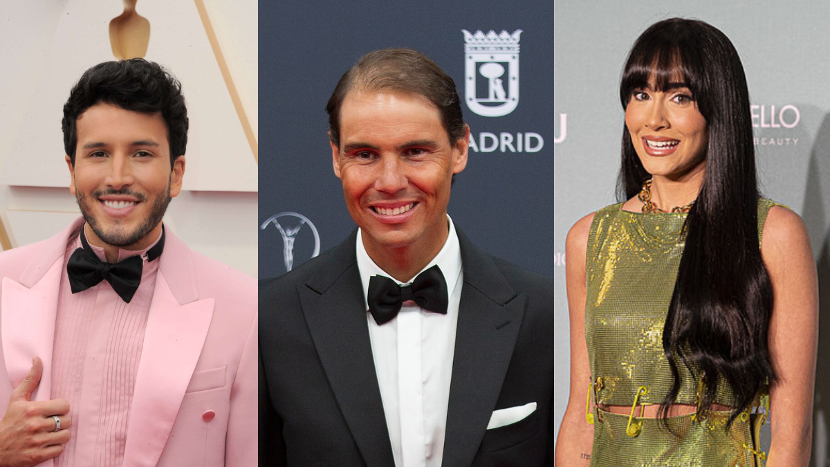 Rafa Nadal fue el anfitrión de una bella velada junto a Sebastián Yatra y Aitana.