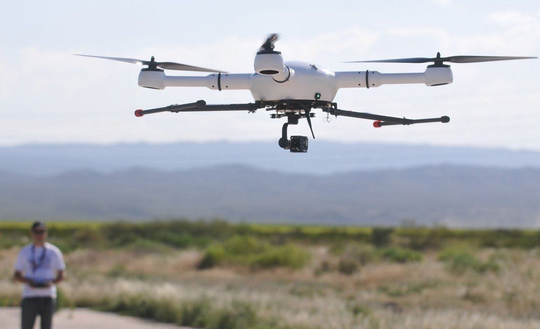 En la casa de uno de los acusados se hallaron partes del dron. Imagen ilustrativa.