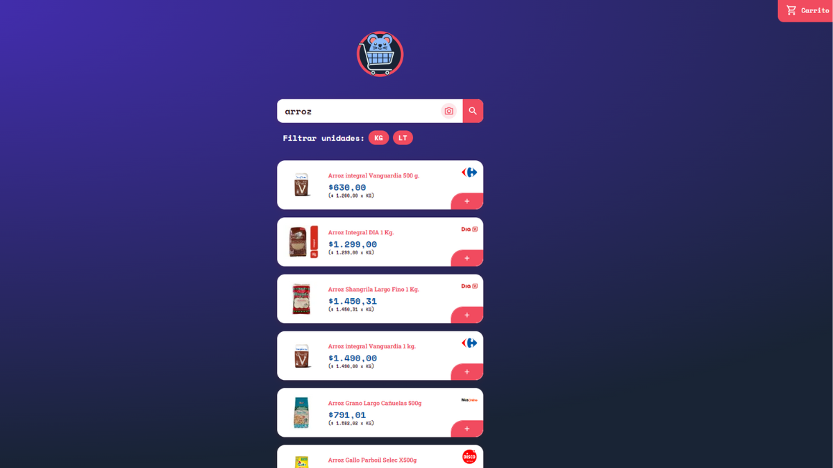 El sitio además tiene incorporada una cámara que permite escanear el código de barras, y de este modo conocer si en otra tienda hay un mejor precio. El sitio además tiene incorporada una cámara que permite escanear el código de barras, y de este modo conocer si en otra tienda hay un mejor precio.