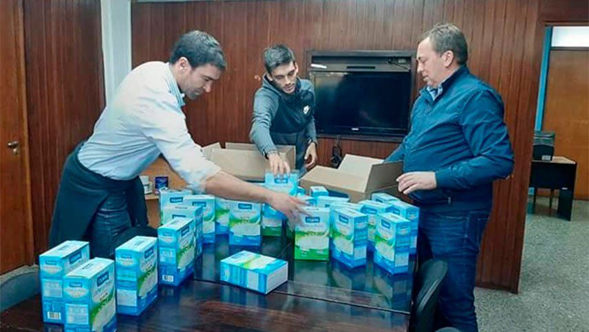 Coronavirus: Juanfi Garro y un lindo gesto solidario para su Tunuyán natal