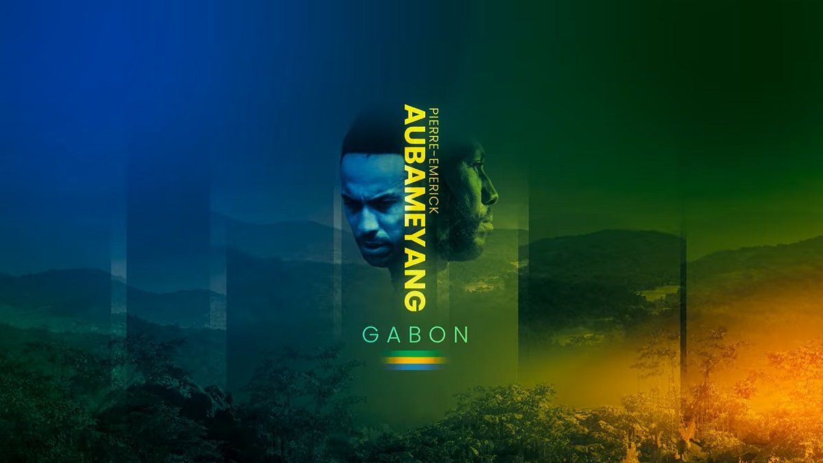 Pierre Emerick Aubameyang es el capitán de la selección de Gabón.