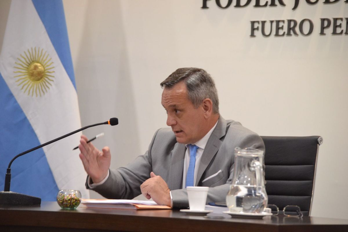 El juez penal Horacio Cadile. El juez penal Horacio Cadile.