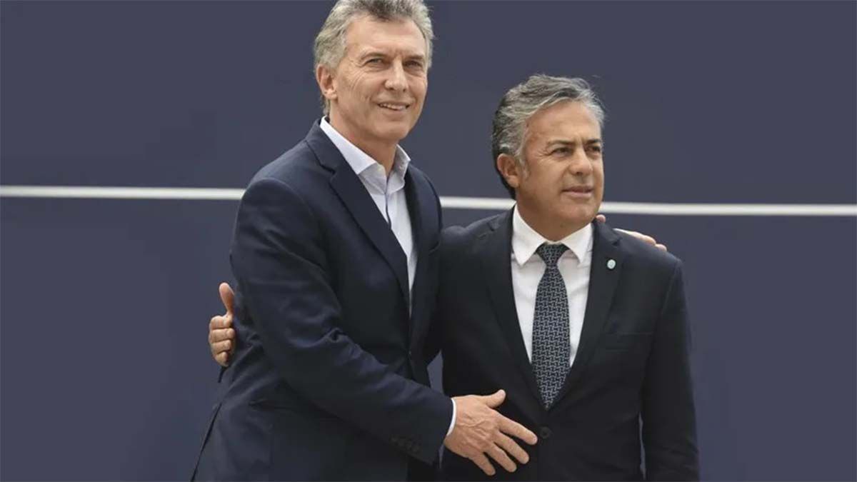 Cornejo lo quiere a Macri lejos de la campaña electoral