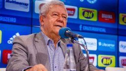 El presidente de Cruzeiro se sumó a los positivos de coronavirus en el fútbol brasileño