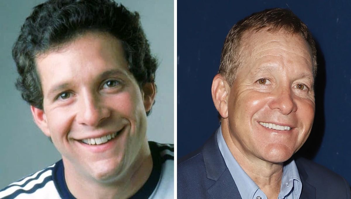 Antes y después del actor Steve Guttenberg. Antes y después del actor Steve Guttenberg. 