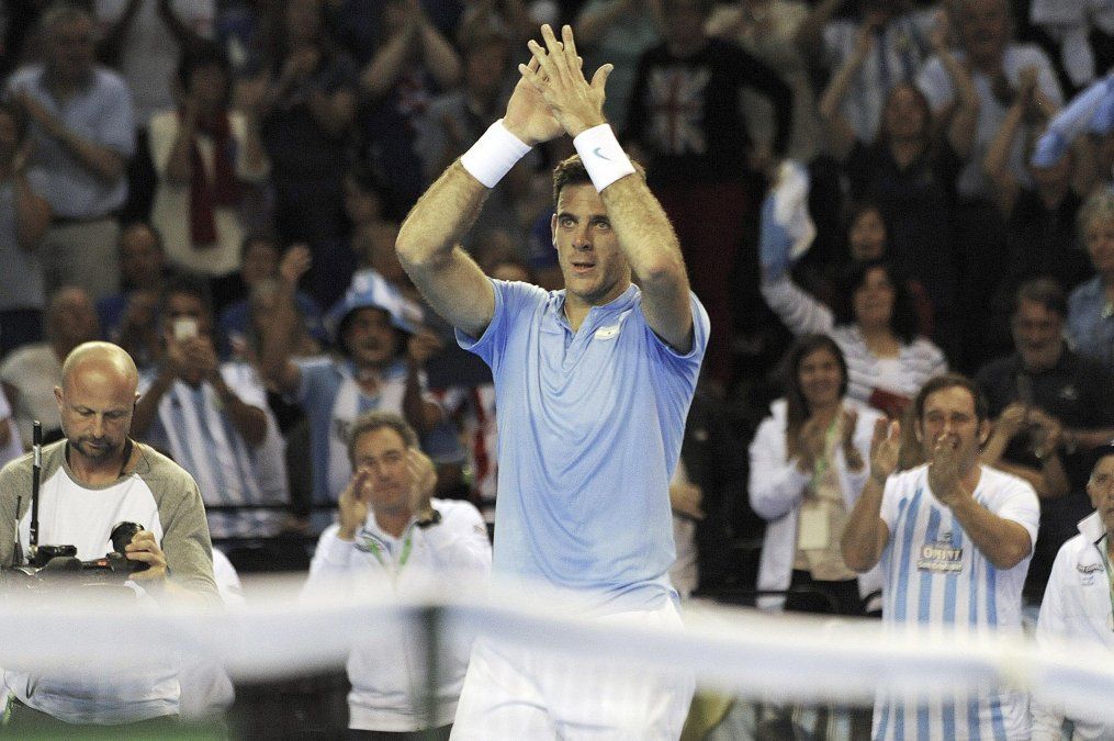 Del Potro y la Copa Davis, una relación de amor y odio