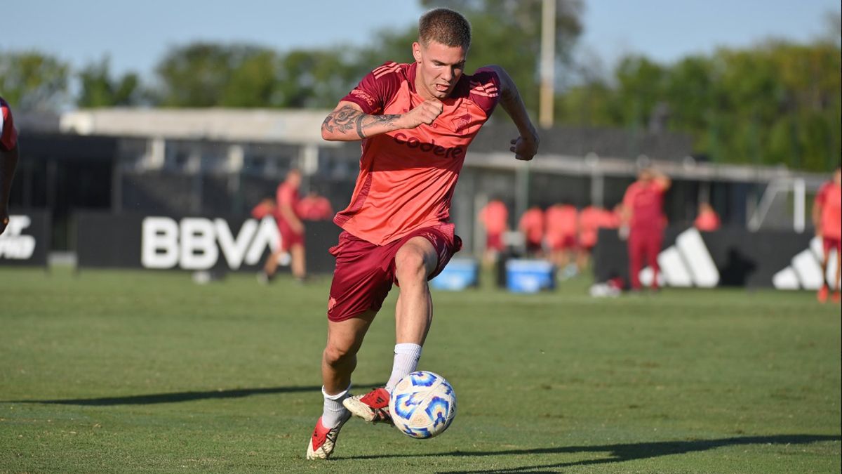 Mastantuono será titular en River.