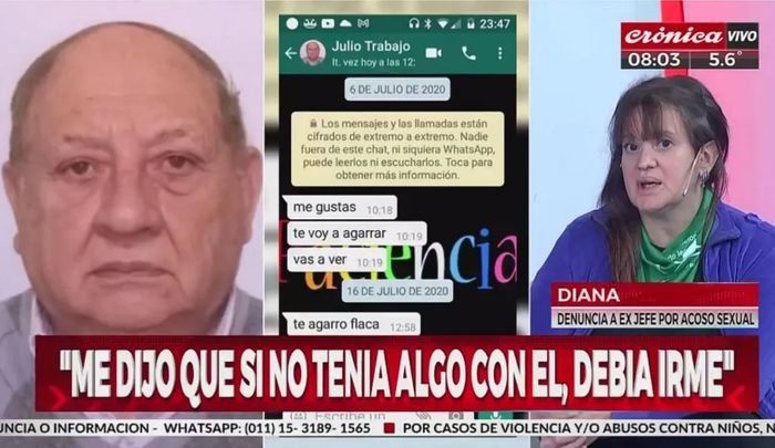Grave denuncia de acoso contra el tío de Carla Peterson