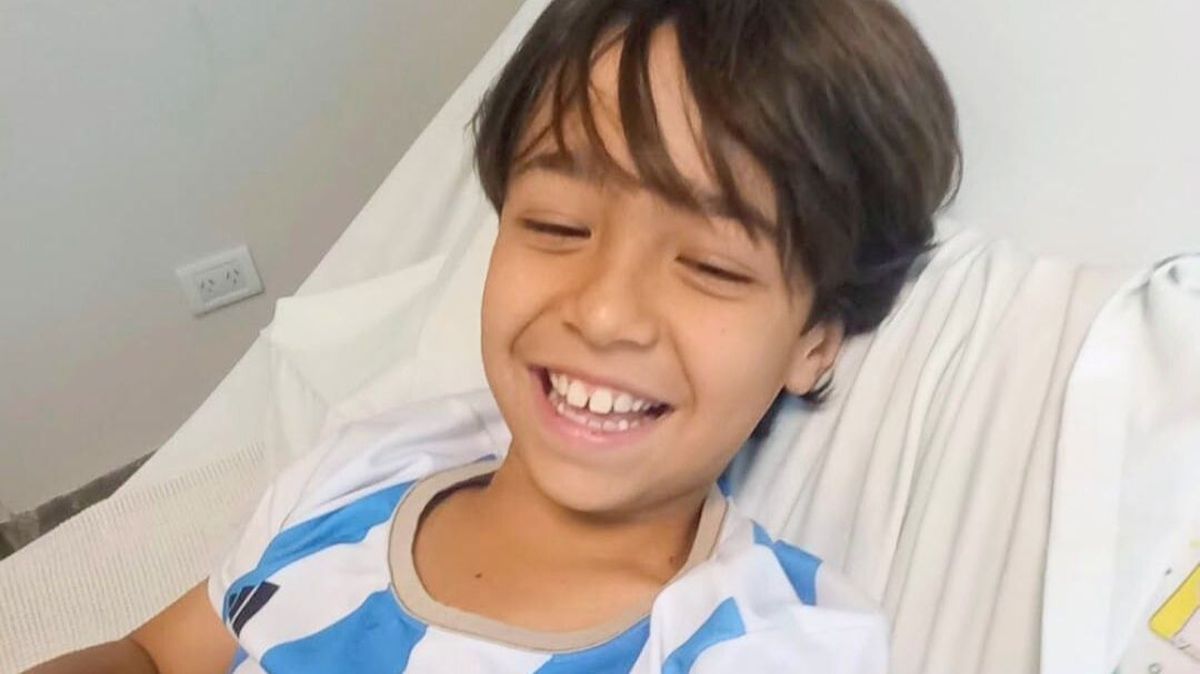 Nunca perdió la sonrisa. Nunca perdió la sonrisa.