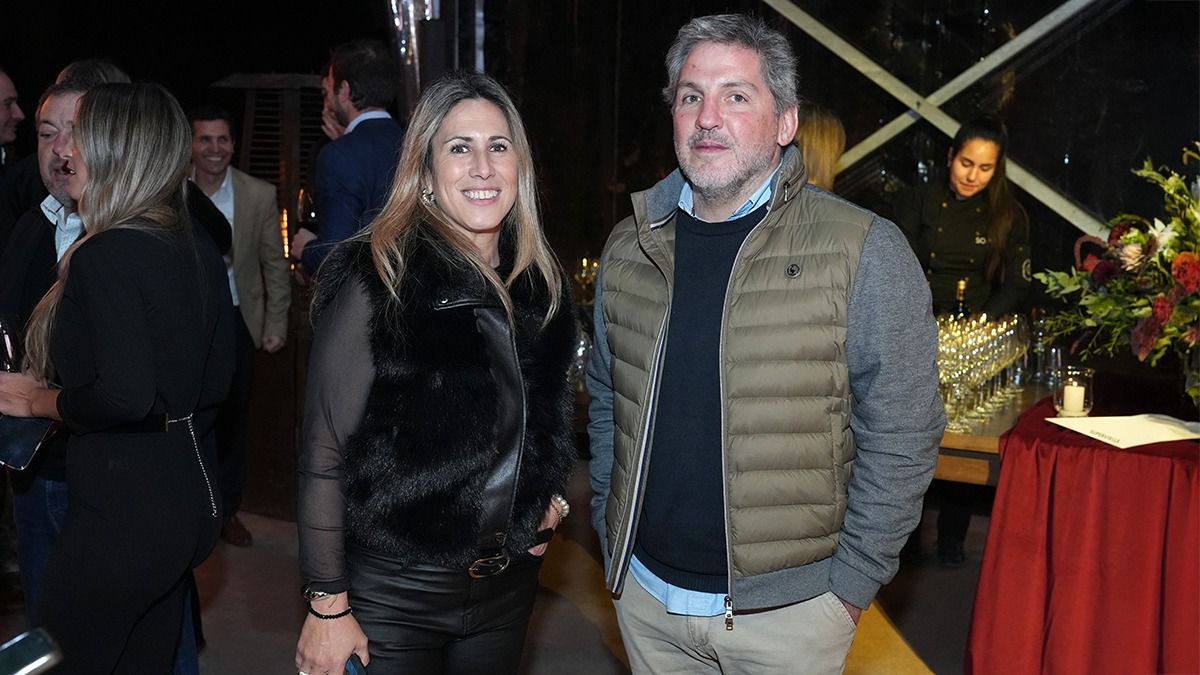 Romina Binetti y Diego Lago estuvieron expectantes por los anuncios de Banco Supervielle. Romina Binetti y Diego Lago estuvieron expectantes por los anuncios de Banco Supervielle.