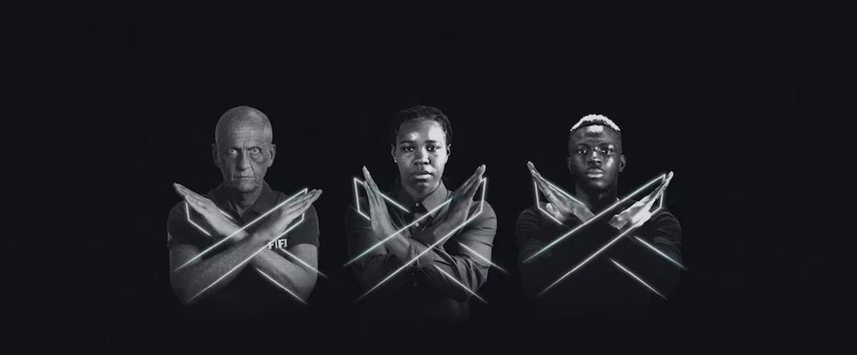FIFA ha lanzado una gran campaña antiracista.