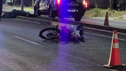 El accidente ocurrió en Corralitos, Guaymallén, por donde el joven motociclista iba hacia su trabajo. 