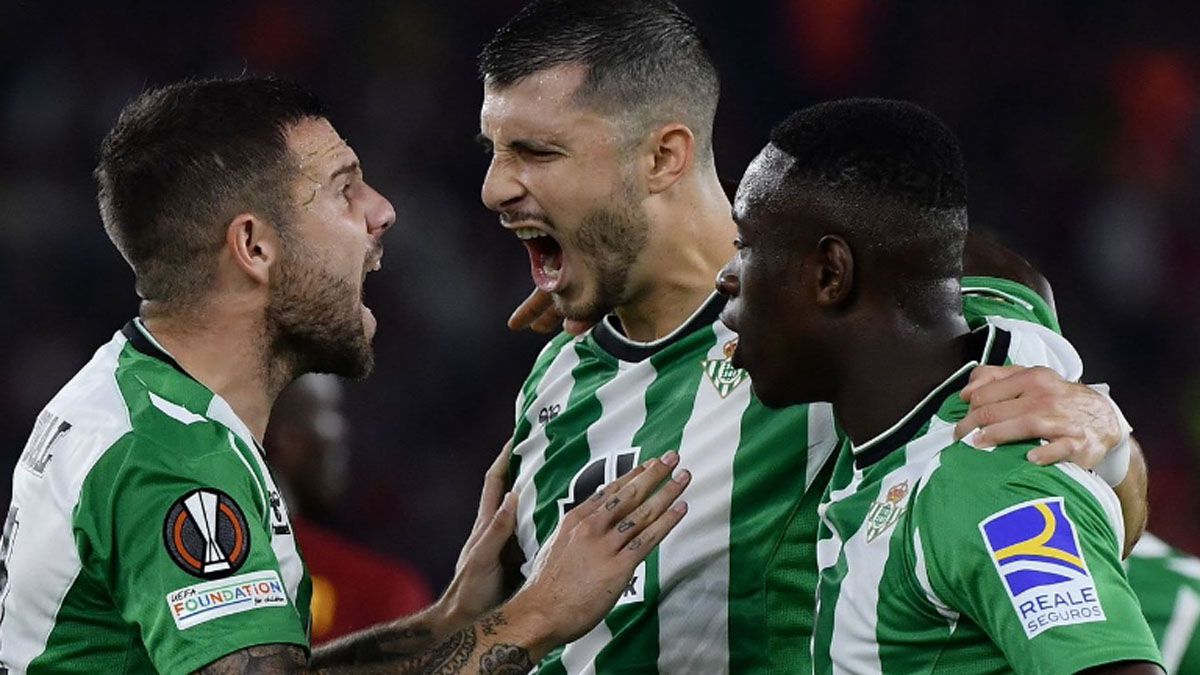 Guido Rodríguez brilló en el Betis que superó a la Roma en la Europa League
