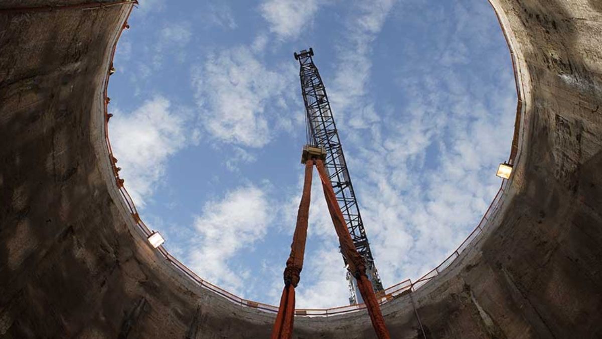Megacolector. Más de 30 km de túneles recolectarán los desagües cloacales a lo largo de la margen izquierda del Riachuelo y los transportarán hasta la Planta de Pretratamiento. (Foto: Aysa) Megacolector. Más de 30 km de túneles recolectarán los desagües cloacales a lo largo de la margen izquierda del Riachuelo y los transportarán hasta la Planta de Pretratamiento. (Foto: Aysa)