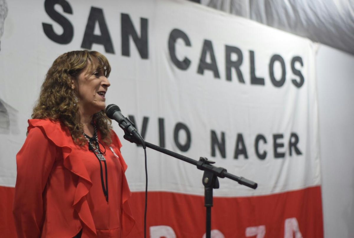 Silvia Cornejo, la hermana del ex gobernador Alfredo Cornejo, asumió la presidencia de la UCR en San Carlos y ya hay quienes la posicionan como futura candidata.