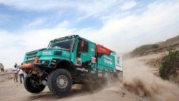 El camión argentino terminó en el segundo lugar