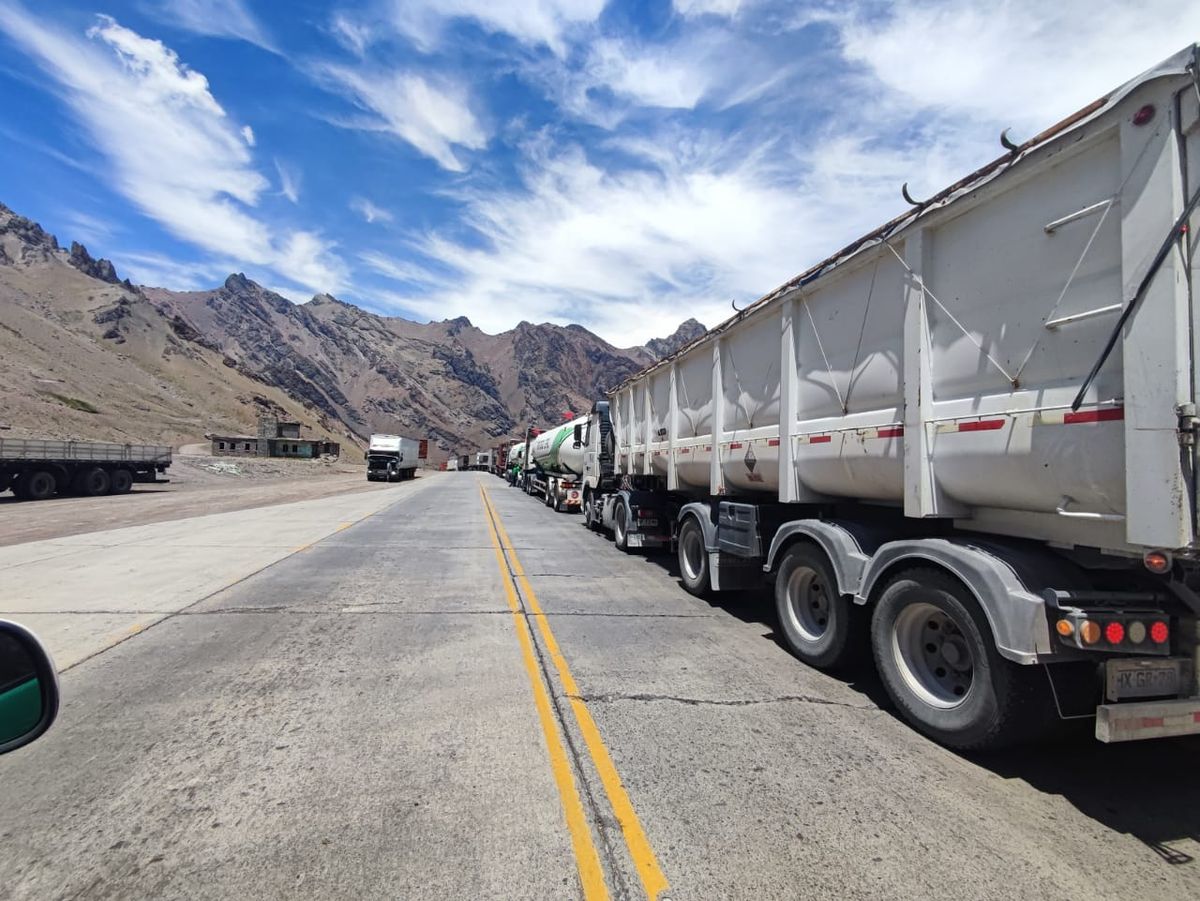 Así fue el panorama en Alta Montaña durante la mañana del sábado.&nbsp;