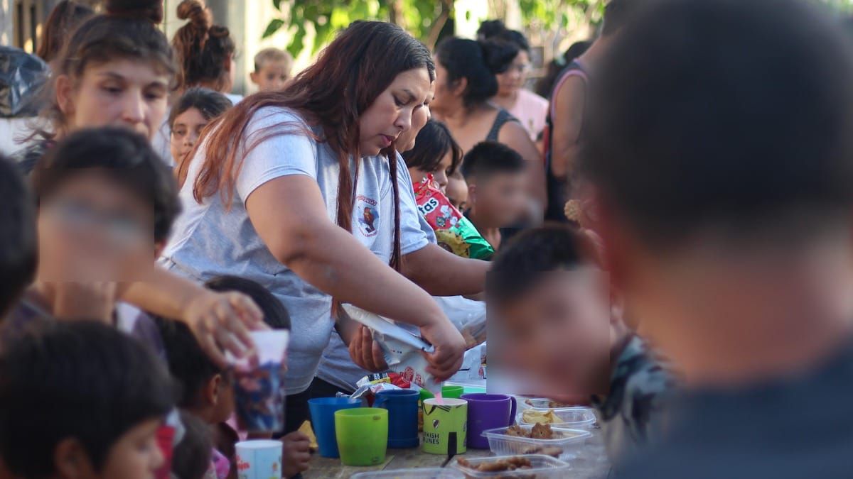 Gabriela Carmona, la responsable del comedor Horneritos. Gabriela Carmona, la responsable del comedor Horneritos.