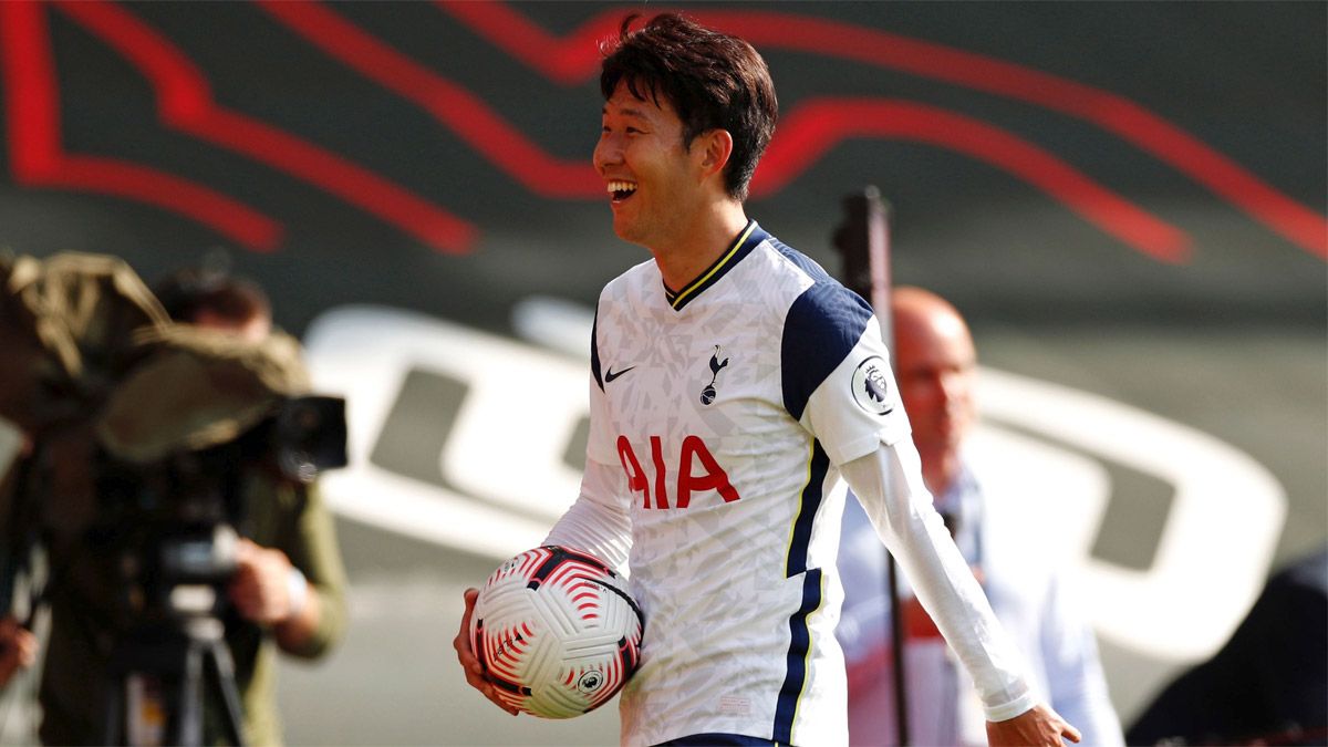 ¡Heung-Min Son convirtió cuatro goles!