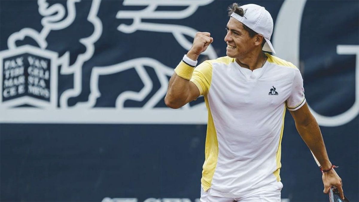 Sebastián Báez salió campeón en el ATP de Kitzbuhel.