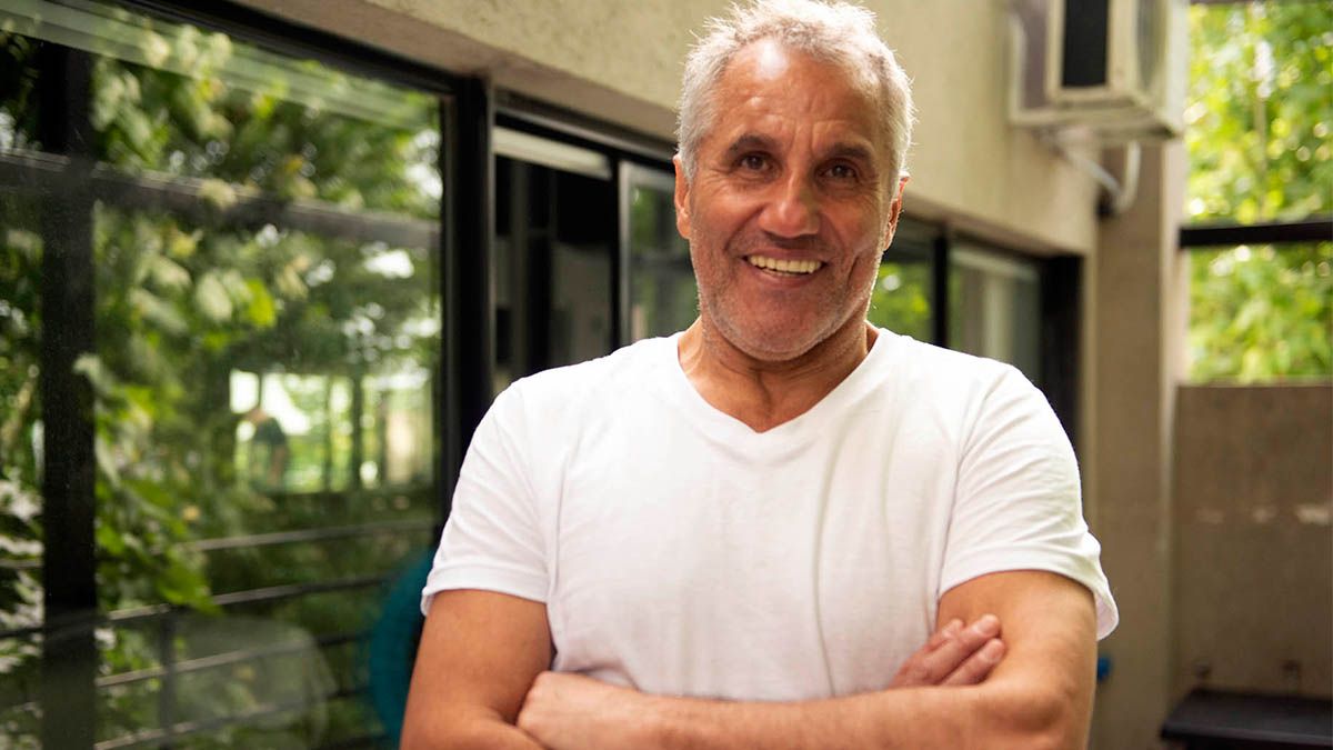 Beto Márcico salió campeón del fútbol argentino con Ferro Carril Oeste y Boca Juniors.