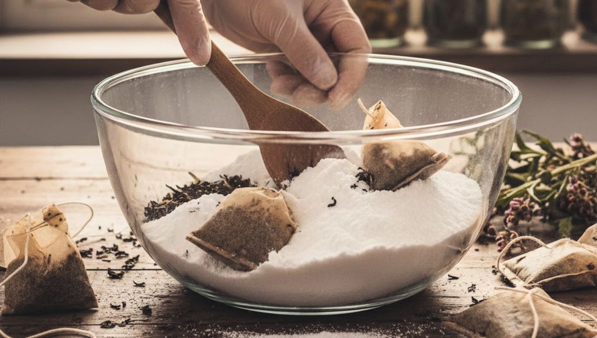 Mezclar bicarbonato con saquitos de té: por qué recomiendan hacerlo y para qué sirve