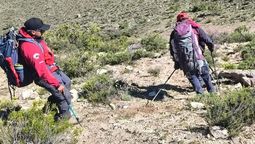 Rescate en el Cerro El Plata. Imagen ilustrativa. Rescate en el Cerro El Plata. Imagen ilustrativa.
