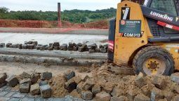 Ejecutan el último tramo de restitución del adoquinado en calle Osinalde Ejecutan el último tramo de restitución del adoquinado en calle Osinalde