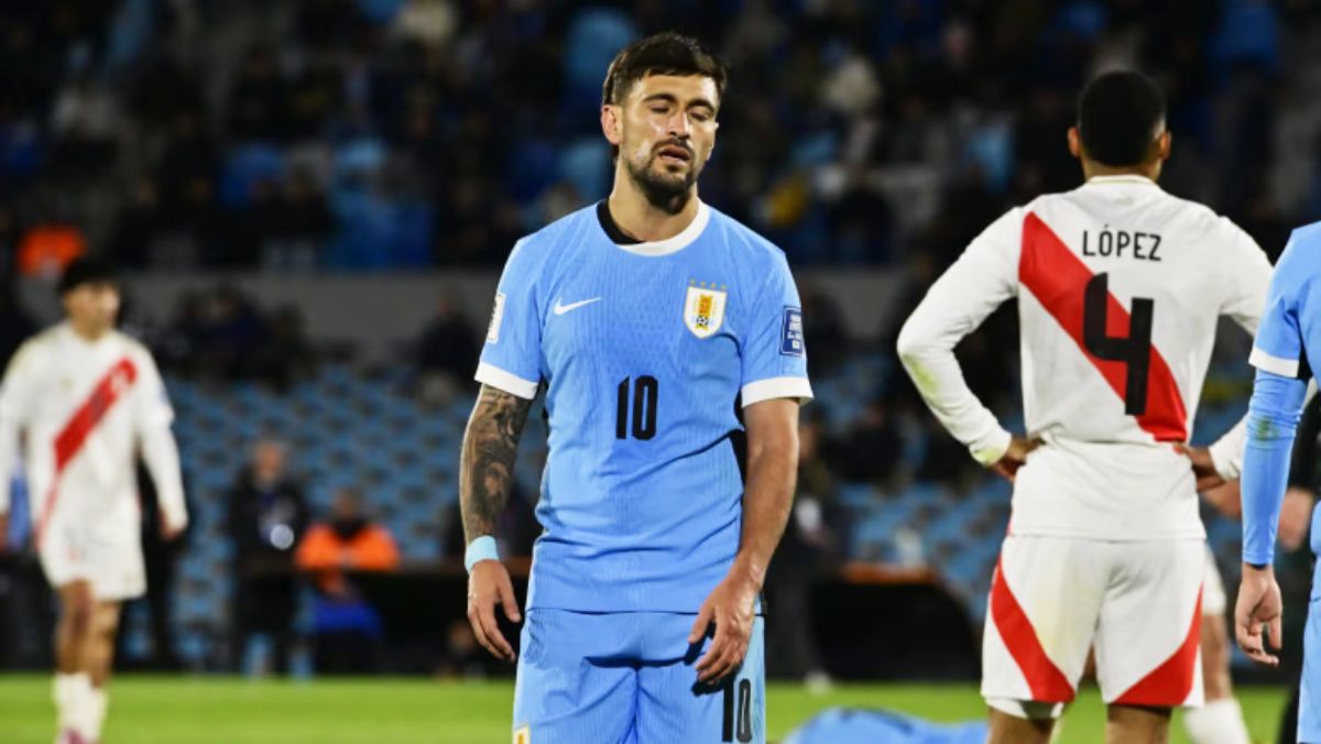 La increíble mala suerte de Giorgian de Arrascaeta, luego del parate por la lesión en elñ hombro, este martes se desgarró y sería baja en la Selección de Uruguay.