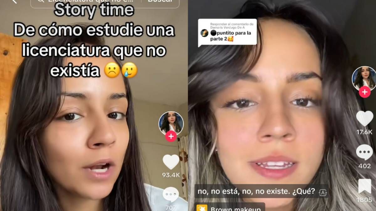 Virales: la joven que estudió una carrera que no existe se enteró a punto de recibirse.
