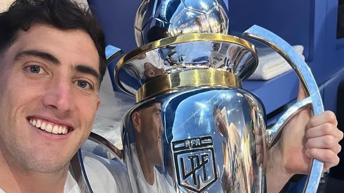 Tomás Marchiori está feliz tras su consagración con Vélez.