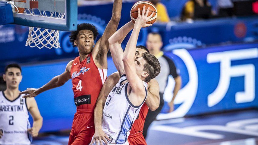 Argentina Sub 19 perdió con Puerto Rico y quedó fuera de la lucha por el título