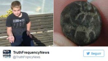 Un niño ruso hizo un impresionante descubrimiento