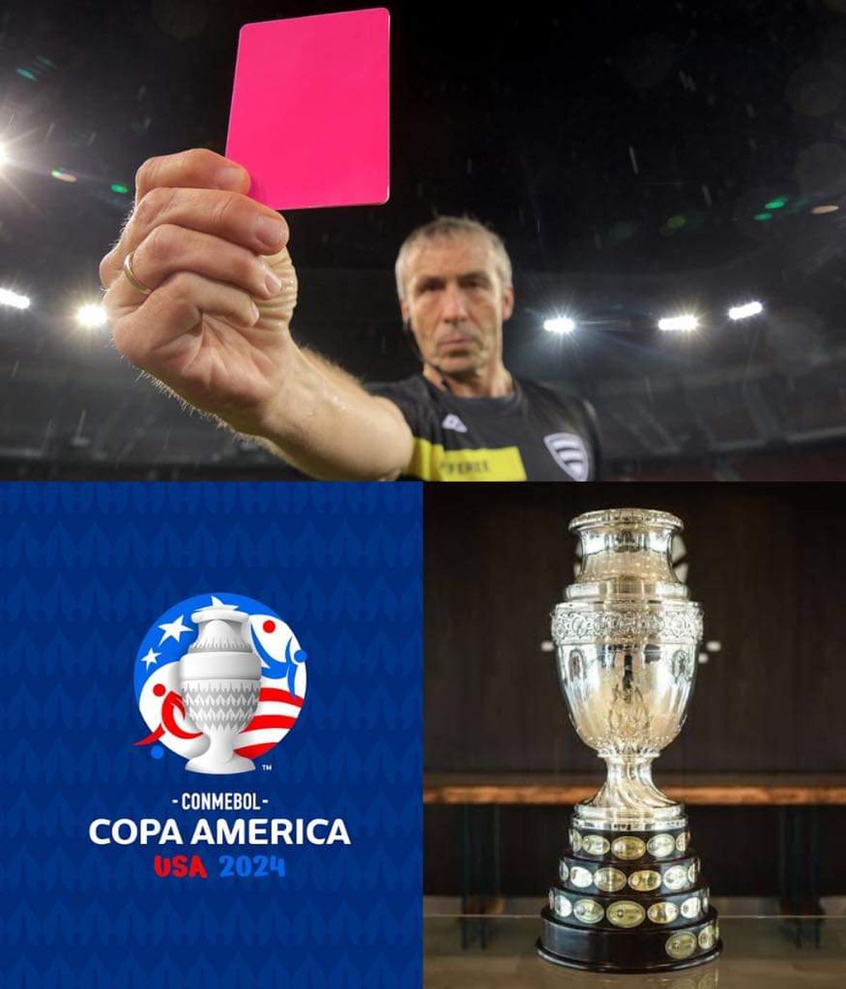 La tarjeta rosa se implementar&aacute; en la Copa Am&eacute;rica 2024.