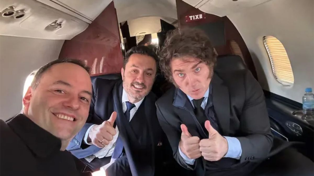Gabinente. Luis Petri se hará cargo de los aviones y helicòpteros de la flota presidencial que utiliza Javier Milei.