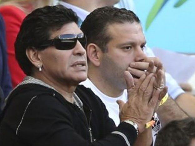 Lo cantó hasta el Diego