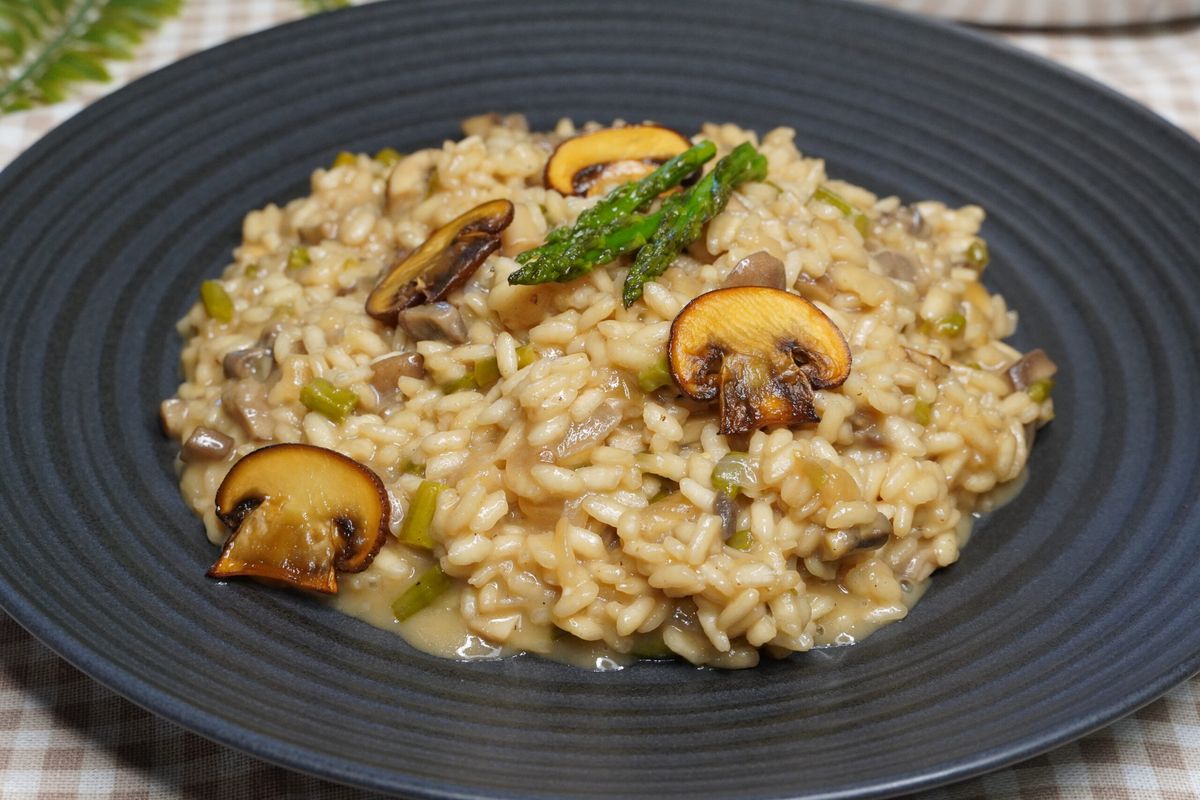 Arroz con champiñones, la receta súper sencilla, fácil y riquísima Arroz con champiñones, la receta súper sencilla, fácil y riquísima