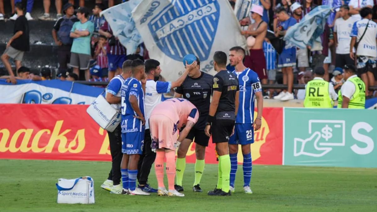 El pedido de Aldosivi a la AFA se basa en los incidentes entre Godoy Cruz y Talleres, en febrero.