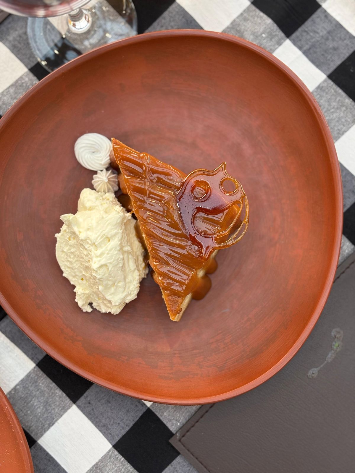 Otra atracción de la Cocina Bodegón del Park Hyatt, en este caso con un postre. Otra atracción de la Cocina Bodegón del Park Hyatt, en este caso con un postre.