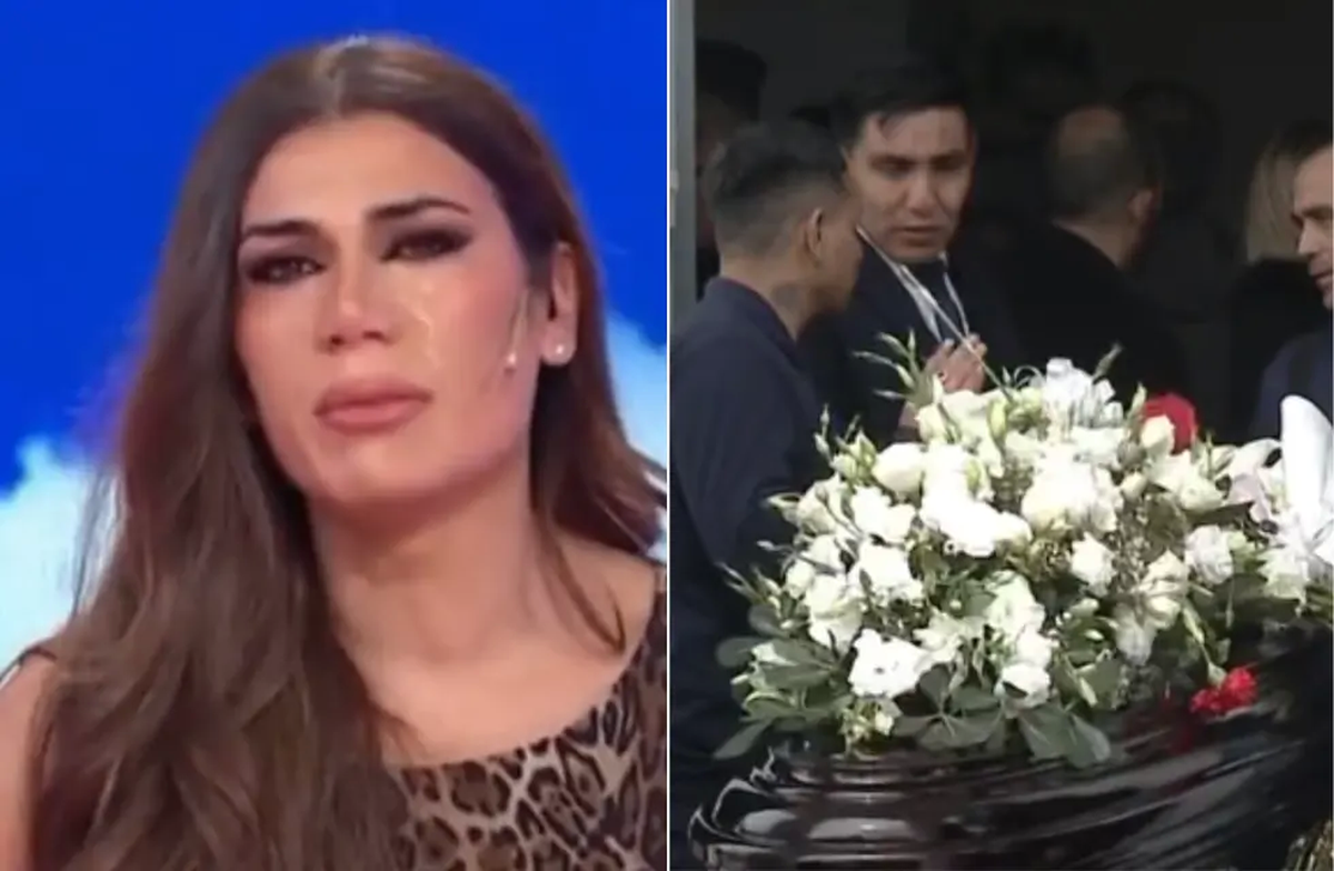 El adiós a Silvina Luna: Florencia de la V completamente quebrada en vivo. El adiós a Silvina Luna: Florencia de la V completamente quebrada en vivo.