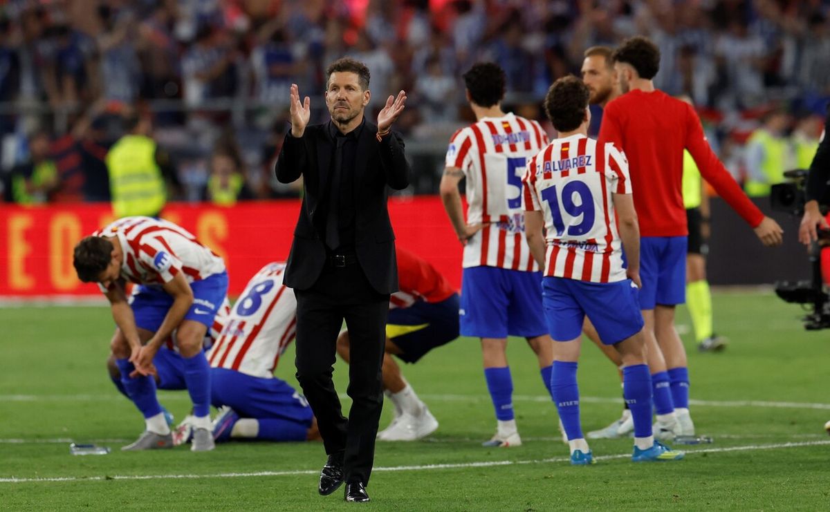 Qué dijo el Cholo Simeone tras perder la final de la Copa del Rey: 5 años sin títulos